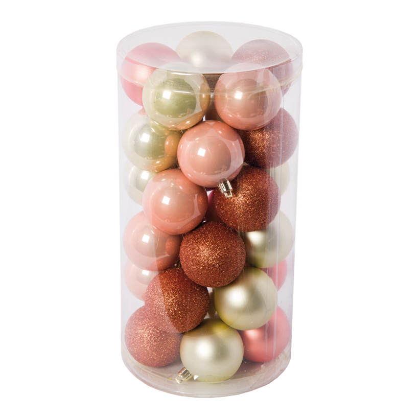 Julekuler Assortert Pink, Champagne 30pk