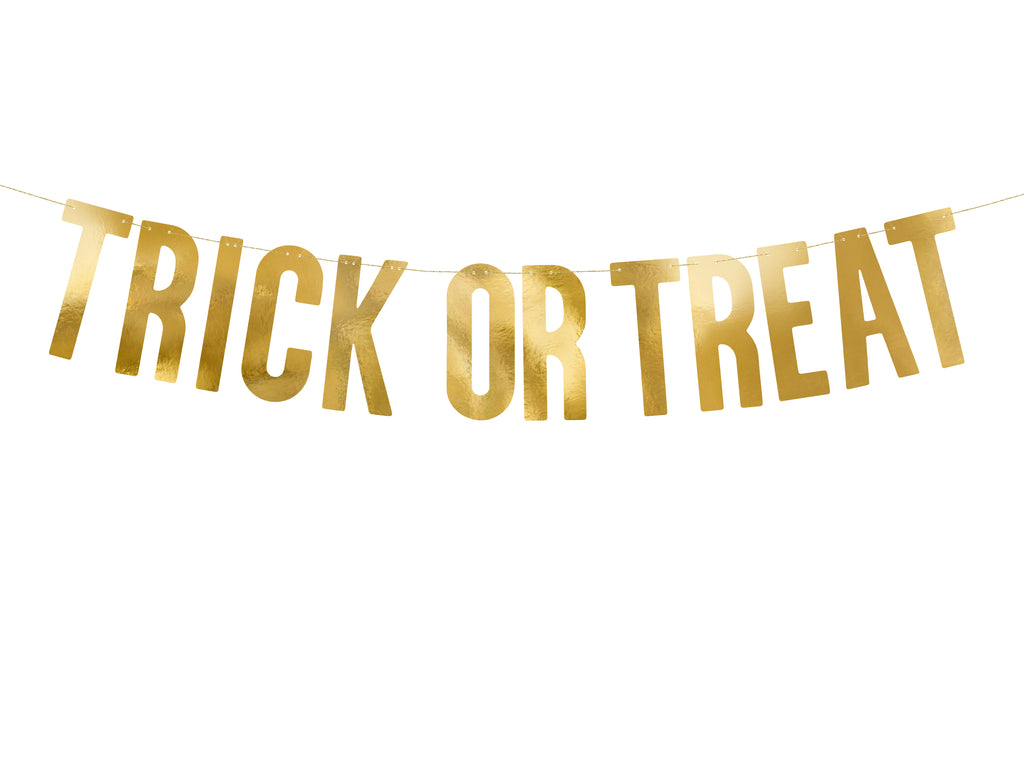 HALLOWEENBANNER - TRICK OR TREAT