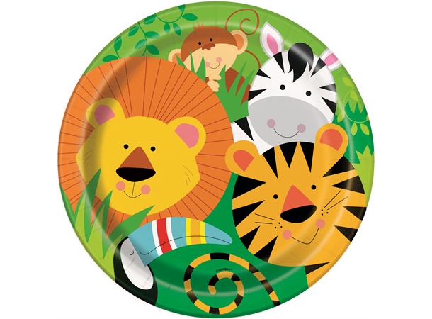 Jungeldyr Tallerken
