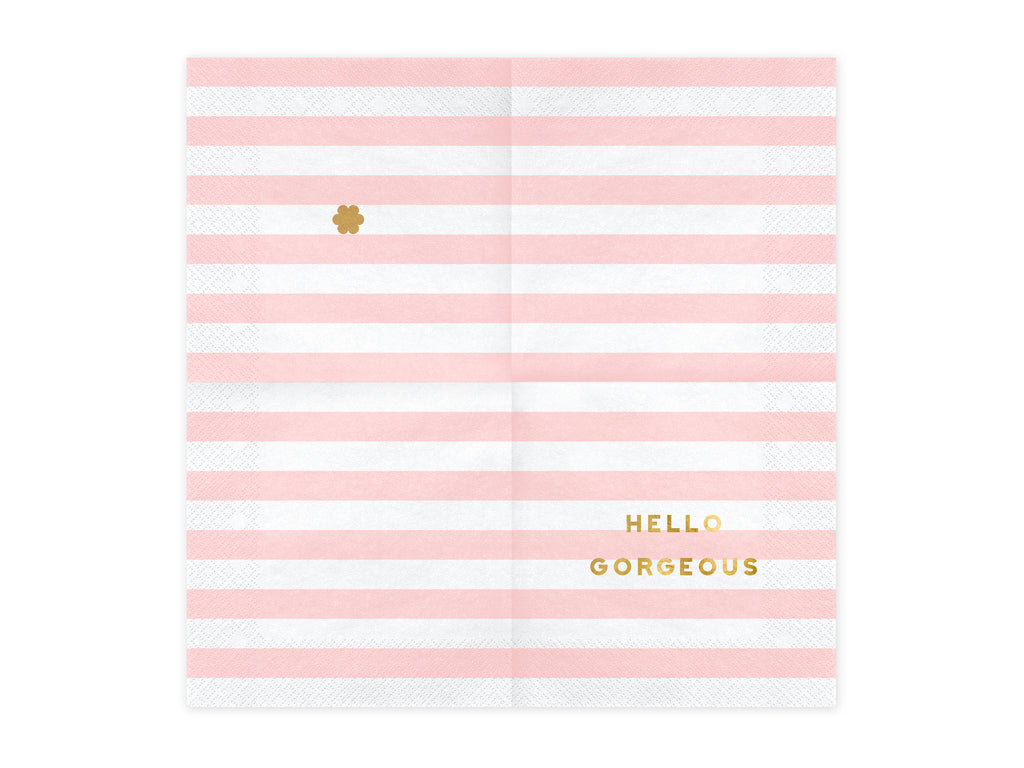 Servietter - Hello Gorgeous
