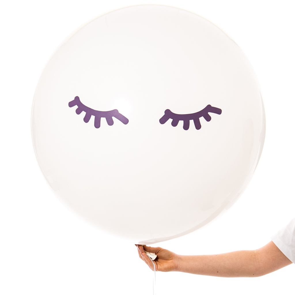 Stor Ballong med tassels 2m - Enhjørning