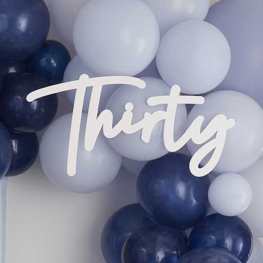 Mix it up 30 års dag skilt