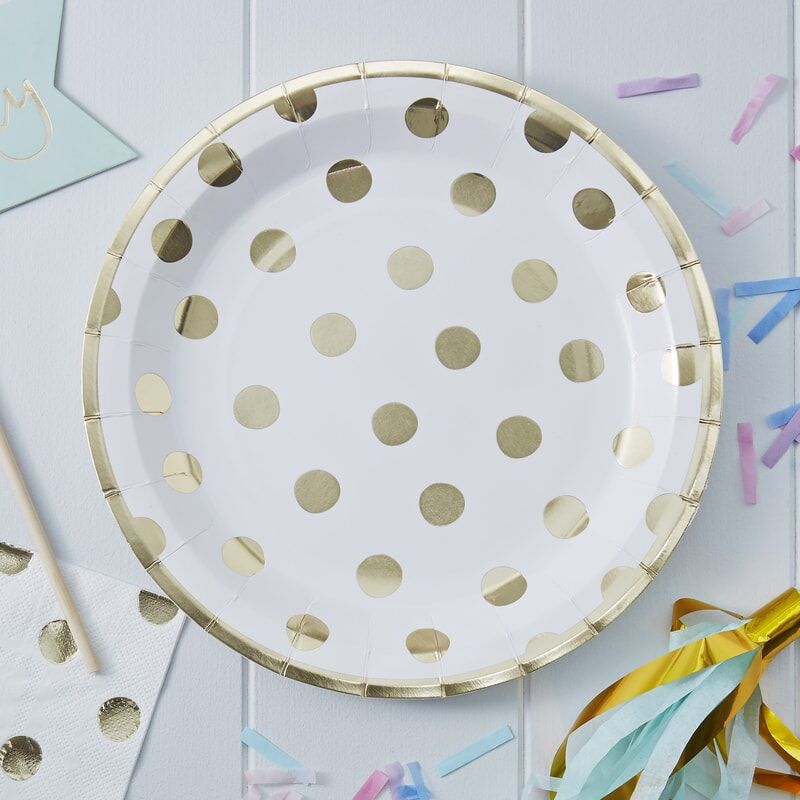 Tallerken - Polka Dots
