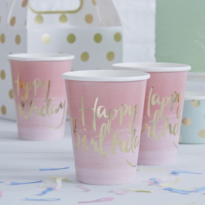 Party In A Box - Gull og Rosa