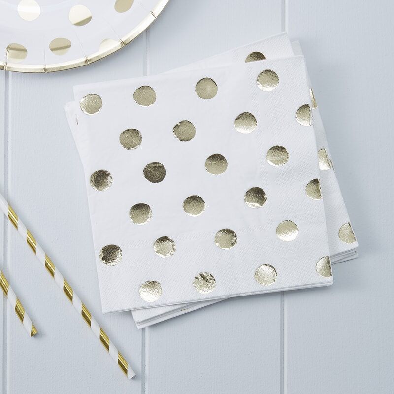 Servietter - Polka