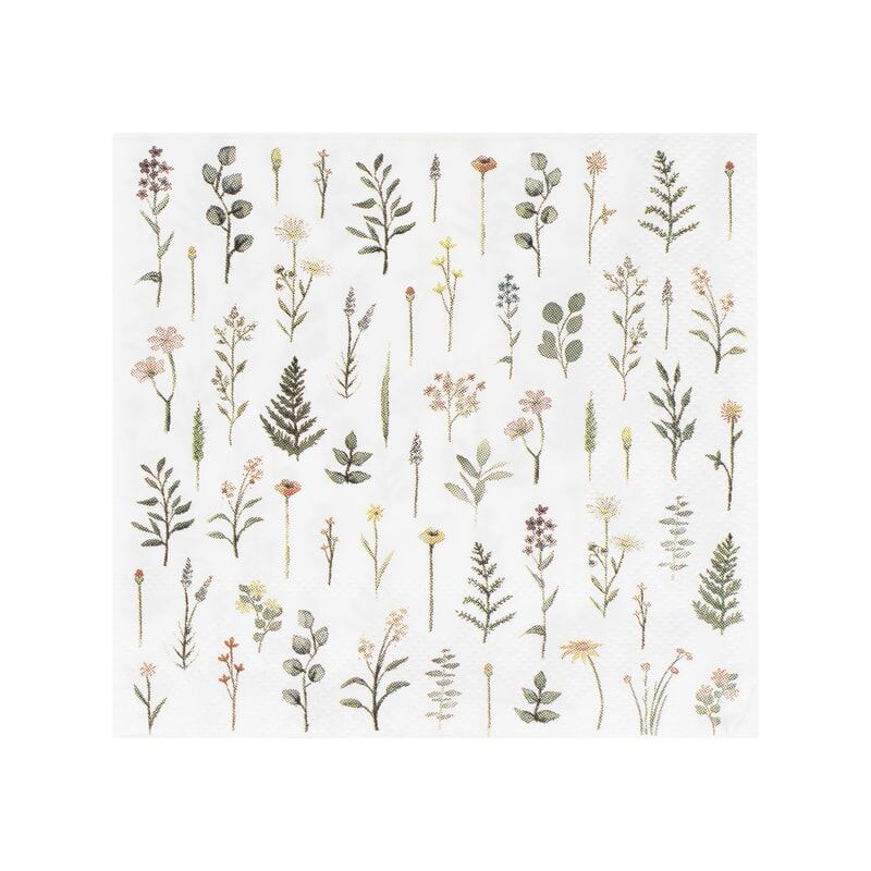 SERVIETTER Floral